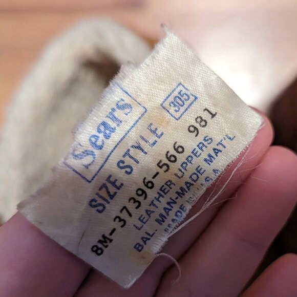 Vintage Suede Western Festival Platform Boots Shearling Lined Boho Size 8 - Picture 10 of 15